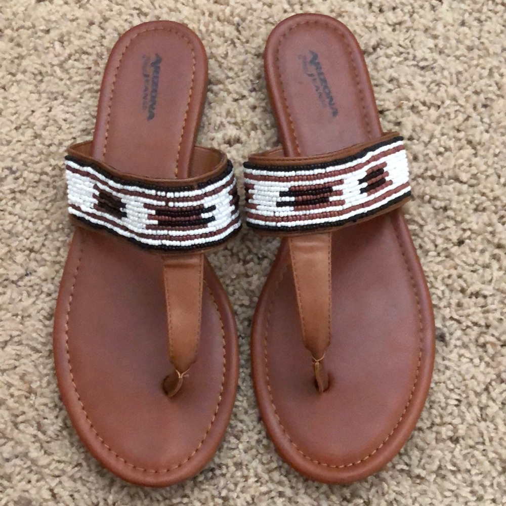 Arizona Cognac Sandal